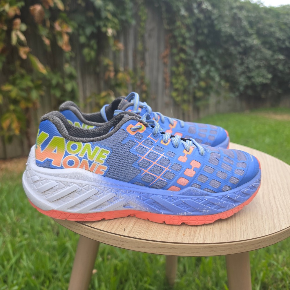 Hoka One One Huaka Blue Coral Running Shoes Sneakers Womens 7 30109033 - Picture 5 of 10